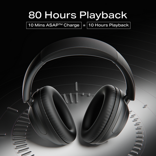 boAt Rockerz 650 Pro Headphones – Dolby Audio | 80H Battery | Touch Controls | Bluetooth 5.3