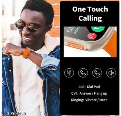 T10 Ultra Smartwatch 2.09" – Sleek Metal Body | Calling | Wireless Charging | Activity Tracker | Android